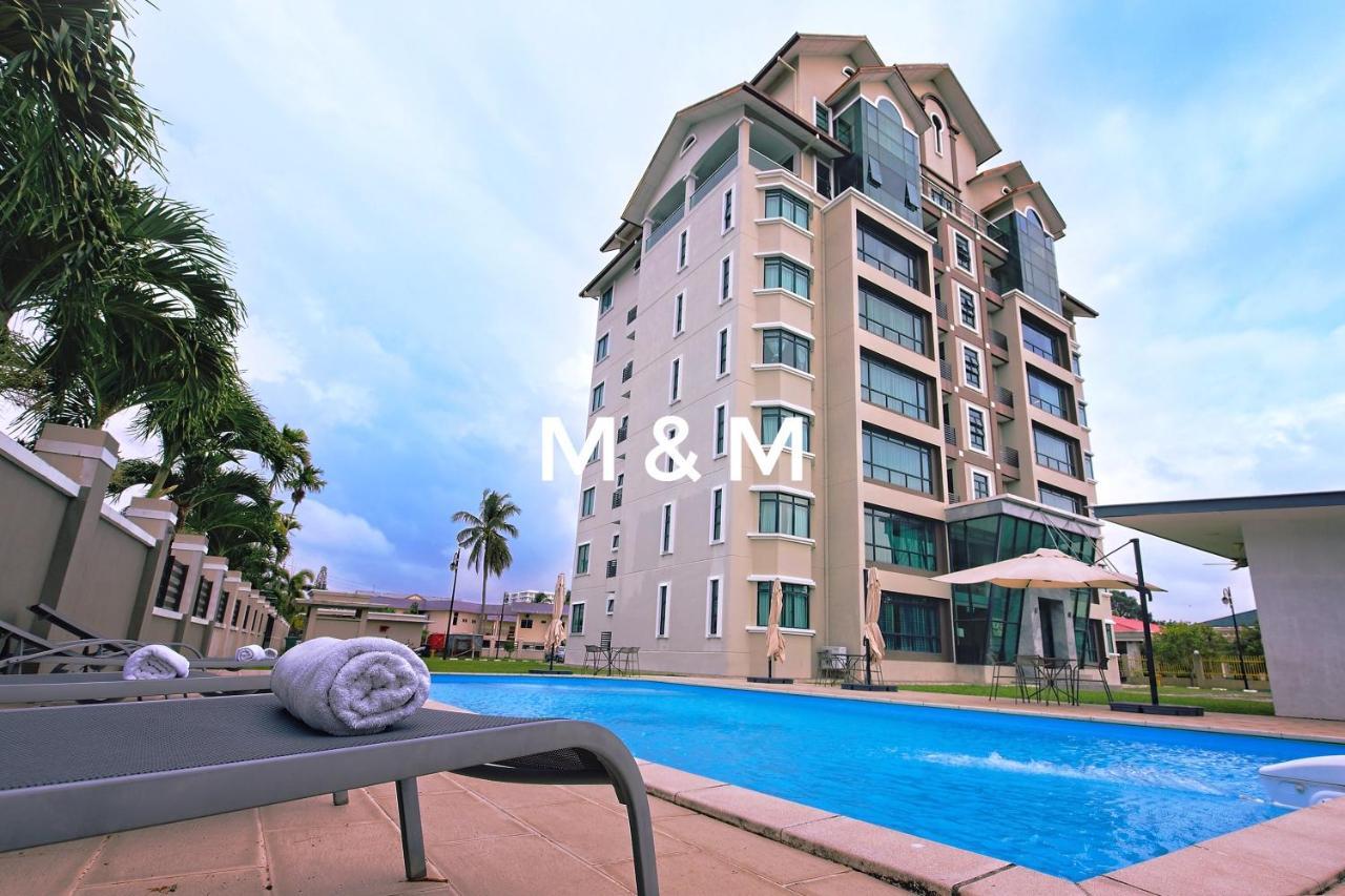 Aa Residen Luxury Condo Homestay 18Mins Walk Tanjung Aru Beach & Golf Course, Not Beach Side Resort Kota Kinabalu Exteriér fotografie