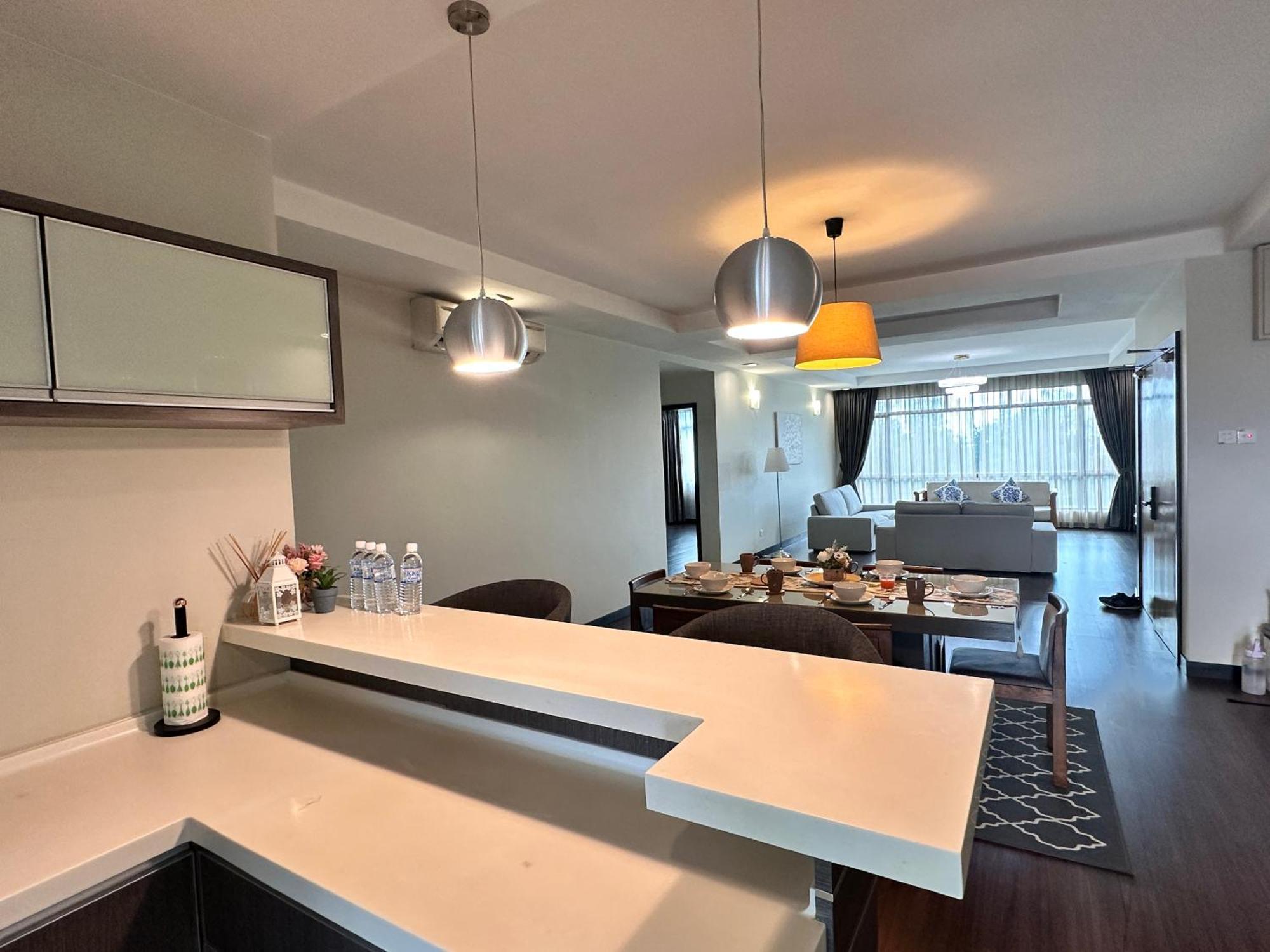 Aa Residen Luxury Condo Homestay 18Mins Walk Tanjung Aru Beach & Golf Course, Not Beach Side Resort Kota Kinabalu Exteriér fotografie